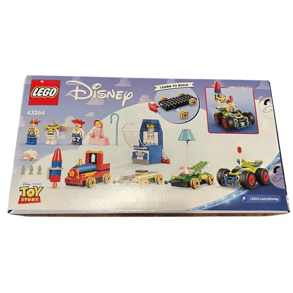 LEGO Disney Toy Story Celebration Train & RC Car 43264 Woody Buzz Jessie 206 Pcs